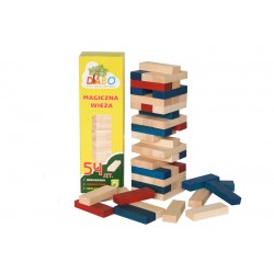 54 piese - set Turnul Magic