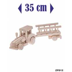 Tractor cu remorca model I